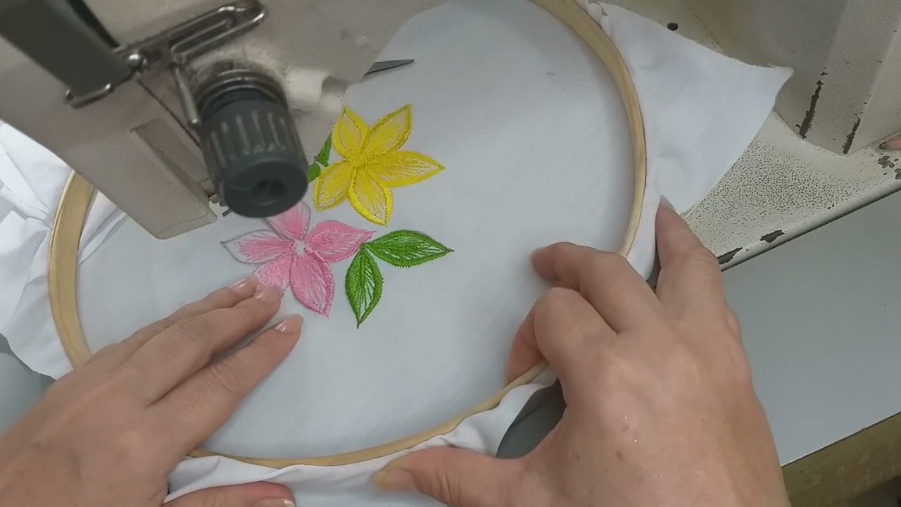 Bordado para principiantes, con la máquina 20u.