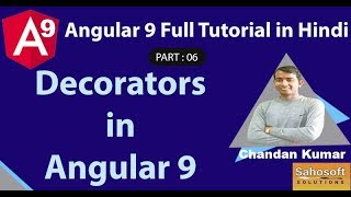 Decorators in Angular 9 : Angular 9 Full Tutorial in Hindi
