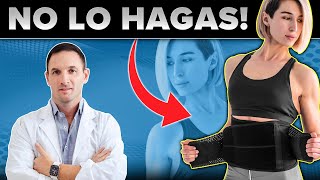 No creas todo sobre la FAJA LUMBAR: ¿Empeora el dolor?