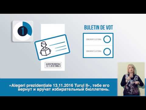 CEC: Procedura de votare. Turul 2 | Alegeri 2016