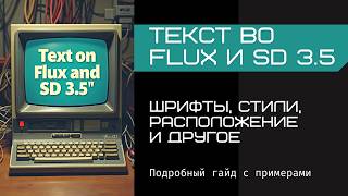 Как сгенерировать текст на изображении во Flux / Stable Diffusion 3.5. Подробный гайд с примерами. screenshot 1