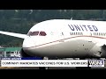 United Airlines mandates COVID-19 vaccine for U.S. employees