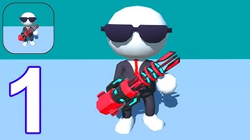 Laser Run - Gameplay Part 1 All Levels 1-7 (Android, iOS)