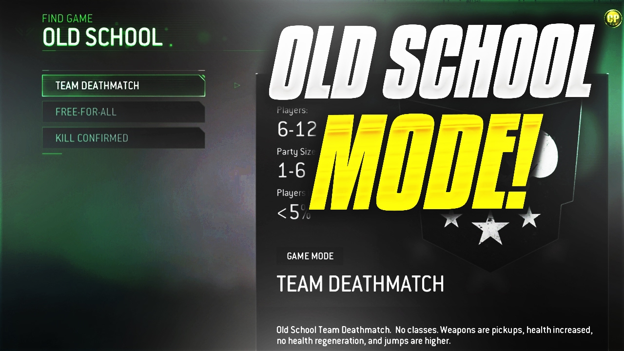 OLD SCHOOL MODE IN MODERN WARFARE REMASTERED! ~ MODERN WARFARE REMASTERED FUN!