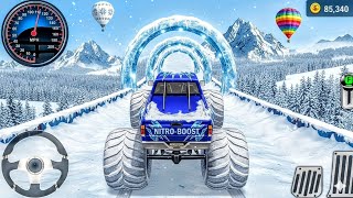 Monster Truck Mega Ramp Impossible Driver - Ultimate Car Stunts GT Racing - Android GamePlay screenshot 1