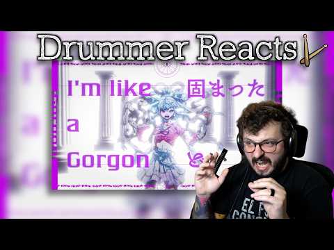 Drummer Reacts to Gorgon feat  初音ミク by @utsupofficial