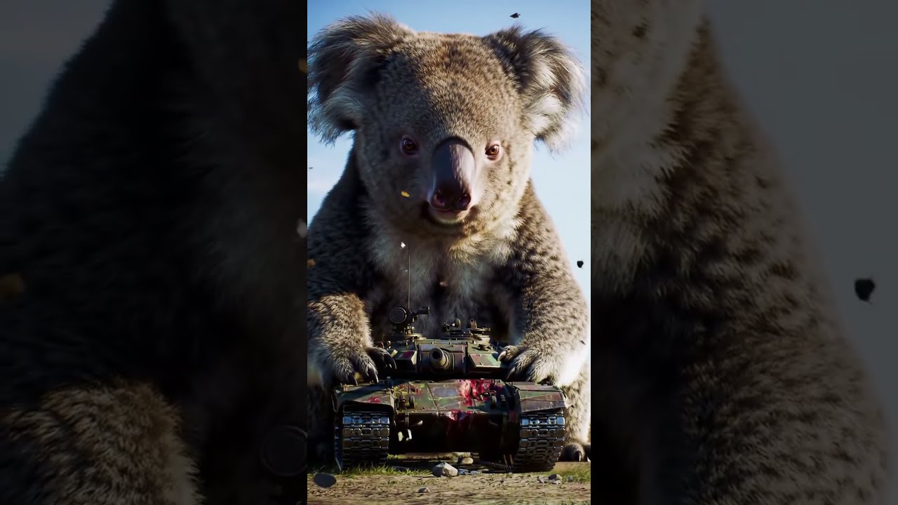 Giant Koala Crushes a Tank?! 😱🛡️ (You Have to See This!)