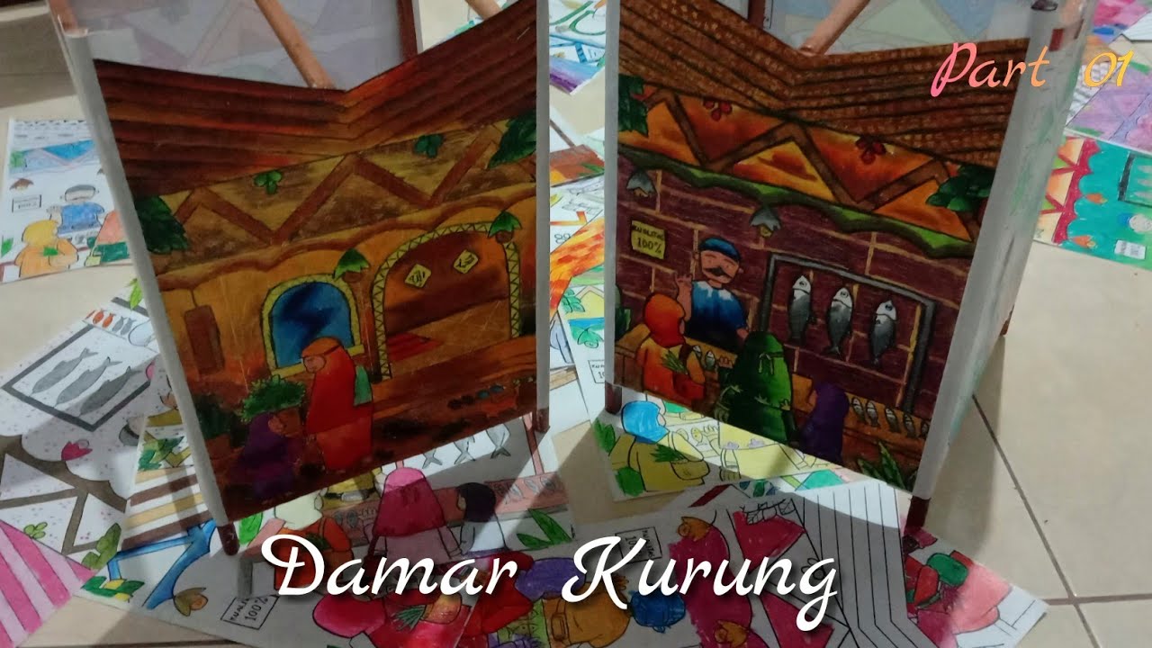 Proses Pembuatan Damar Kurung