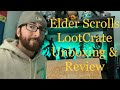 Elder Scrolls Loot Crate Unboxing (Travel)