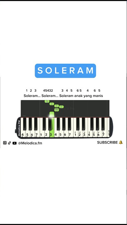 NOT PIANIKA SOLERAM ANAK YANG MANIS #pianikacover #shorts #soleram