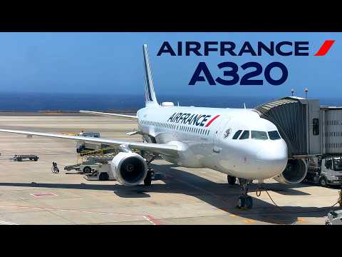🇪🇸 Tenerife - Paris CDG 🇫🇷 Air France Airbus A320 [FULL FLIGHT REPORT] Canary Islands
