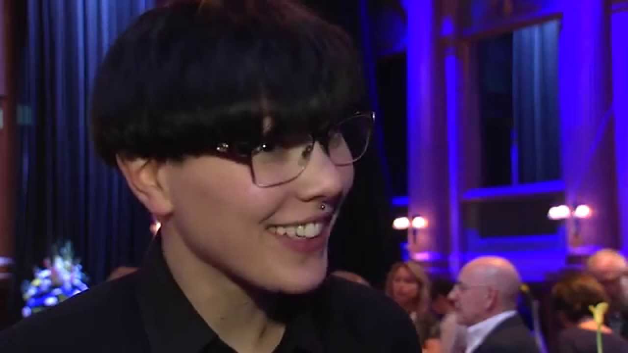 Intervju med Lyra Ekström Lindbäck, Augustpriset 2014, Presskonferens