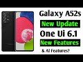 Samsung A52s One UI 6.1 Update &amp; New Features!