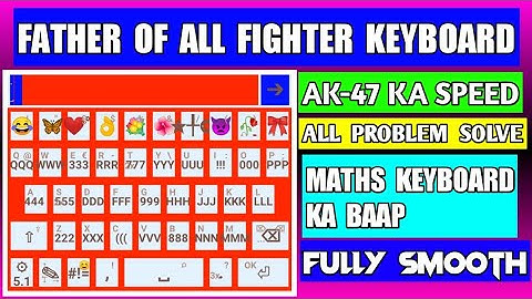 Maths typing keyboard 2022 - Father of all fighter keyboard - Maths typing keyboard ka BAAP 2022