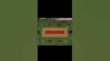 "Perfect Table for Your Minecraft Dinner Party! 🥳" #minecraft #shorts