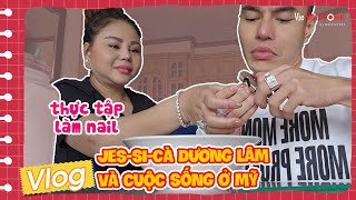 Jes Si Cà Dương Lâm và Jenniphơ tập làm nail tại nhà cho đỡ bỡ ngỡ, thấy cũng cứng cứng nghề rồi đó