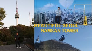 Visit To Namsan Seoul Tower Beautiful Namsan Tower Urdu Hindi Vlog The Trip