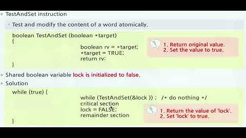 How Critical Section Lock Works