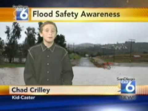 Kid Caster Flood Awareness Warning