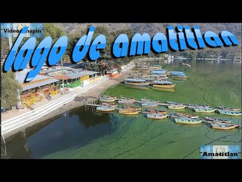 LAGO DE AMATITLAN  GUATEMALA (Hermoso paisaje)