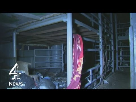 Inside the abandoned