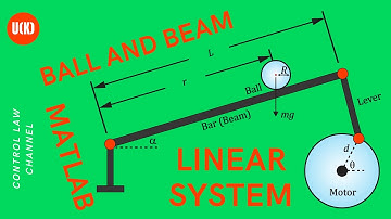 LINEAR SYSTEM AND MATLAB - BALL AND BEAM CONTROL PROBLEM