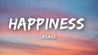 Asake , Gunna - Happiness (Official Lyrics).