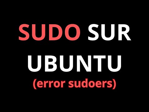 How to use SUDO on Ubuntu (sudoers)
