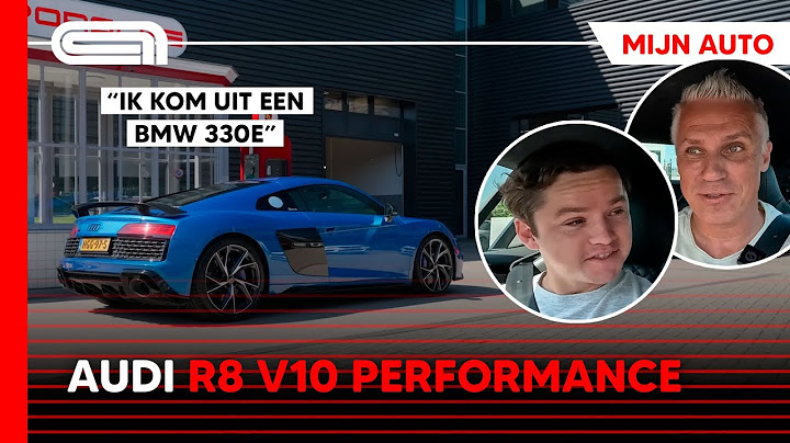 Jeffrey kocht zijn DROOMAUTO, een Audi R8 V10 PERFORMANCE #MijnAuto