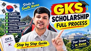GKS Scholarship 2027  | Full Application Process Step by Step #studyinkorea #gksscholarship #gks
