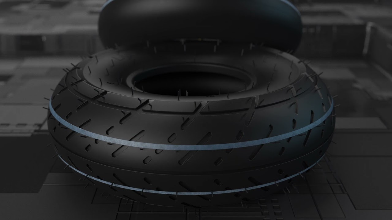 1PZ 3.00-4 / 10"x3" / 260x85 Tire & Inner Tube Razor Bladez Pocket Rocket E300 eZip