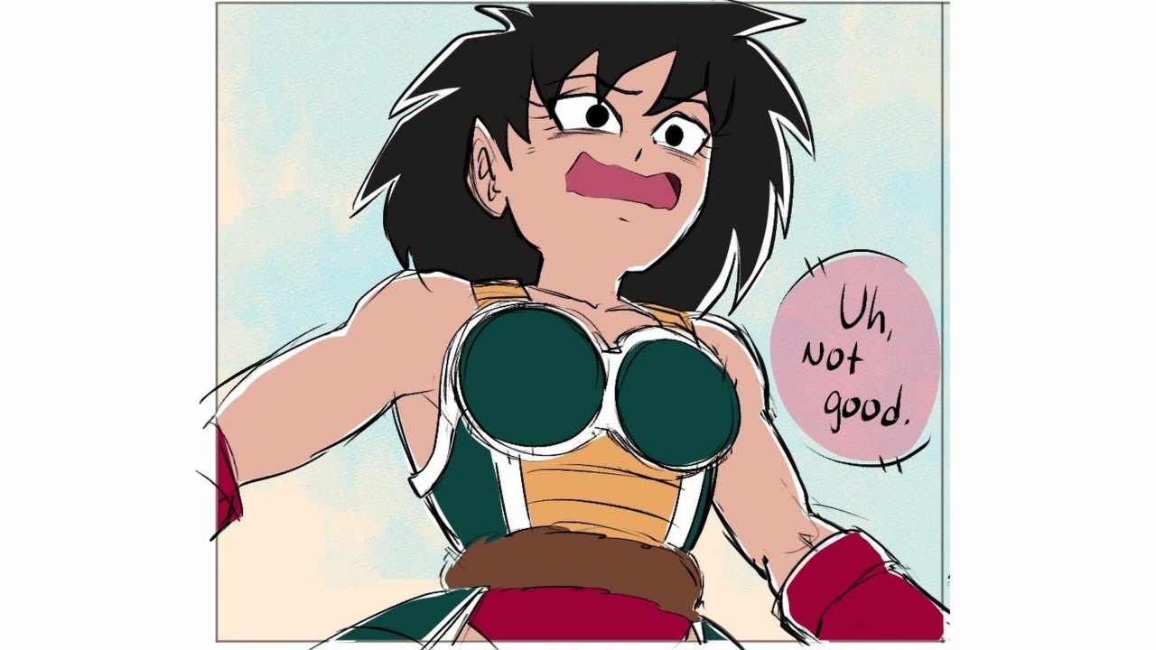 Gine (Pride Of A Saiyan Warrior) DBZ Comic Dub - YouTube