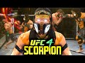 Scorpion Is Unstoppable In The UFC 4! FIRE Knockouts! EA Sports UFC 4 Online Gameplay