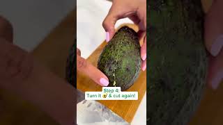 A Fun & Safe Way To Cut An Avocado That Not Many People Know About