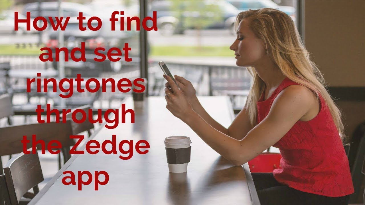 How to find and set ringtones through the Zedge app
