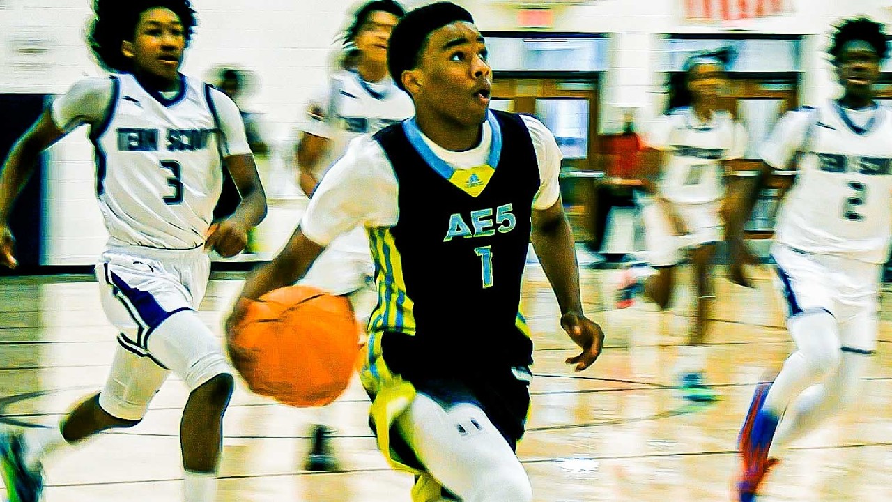 14U AAU Basketball 🔥🔥Anthony Edwards AE5 vs Team Scoot | On The Radar Hoops