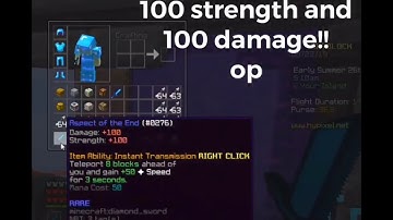 aspect of the end giveaway hypixel skyblock [ENDED]