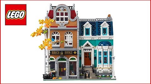 LEGO Creator 10270 Bookshop Speed Build for Collectors - Brick Builder