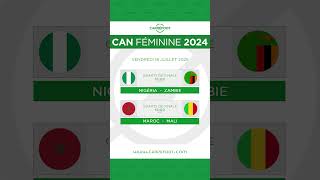 𝗖𝗔𝗡 𝗙𝗘́𝗠𝗜𝗡𝗜𝗡𝗘 𝟮𝟬𝟮𝟰 : le programme du Vendredi 18 Juillet 2025 !