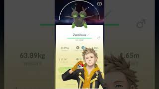 Mirror trading a Zweilous! #pokemon #pokemongo #pokémon #fun #trading