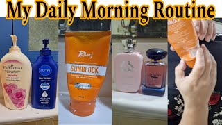 My Daily morning routine // skin care tips // konsi creams use kerti hun ??