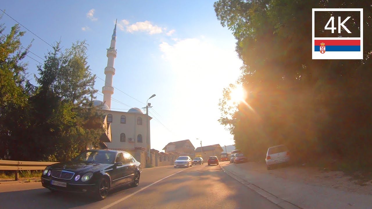 NOVI PAZAR Serbia Србија 🇷🇸  Driving in Rural Southern Serbia 4k video