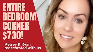 $730 Makeover! Redecorating Master Bedroom Corner with BoutiqueRugs.com
