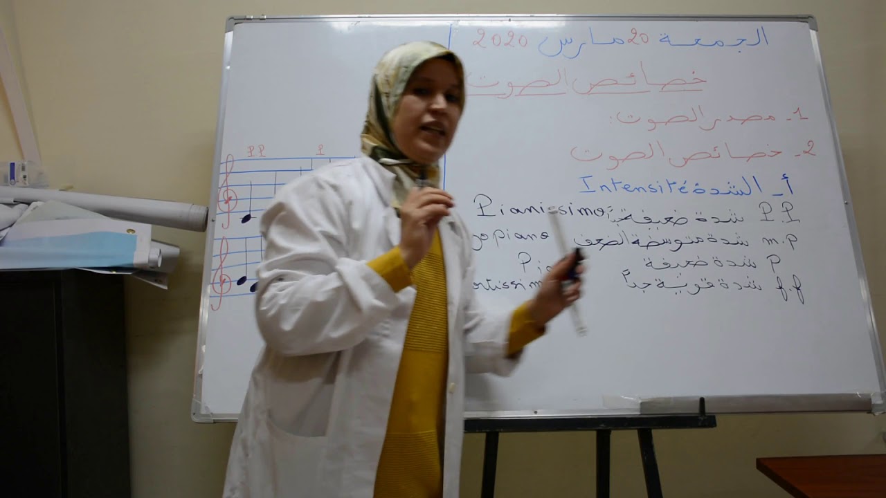 التربية الموسيقية : خصائص الصوت