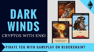 DarkWinds - Pirate Trading Card Game With Gameplay on Blockchain? | Crypto Games