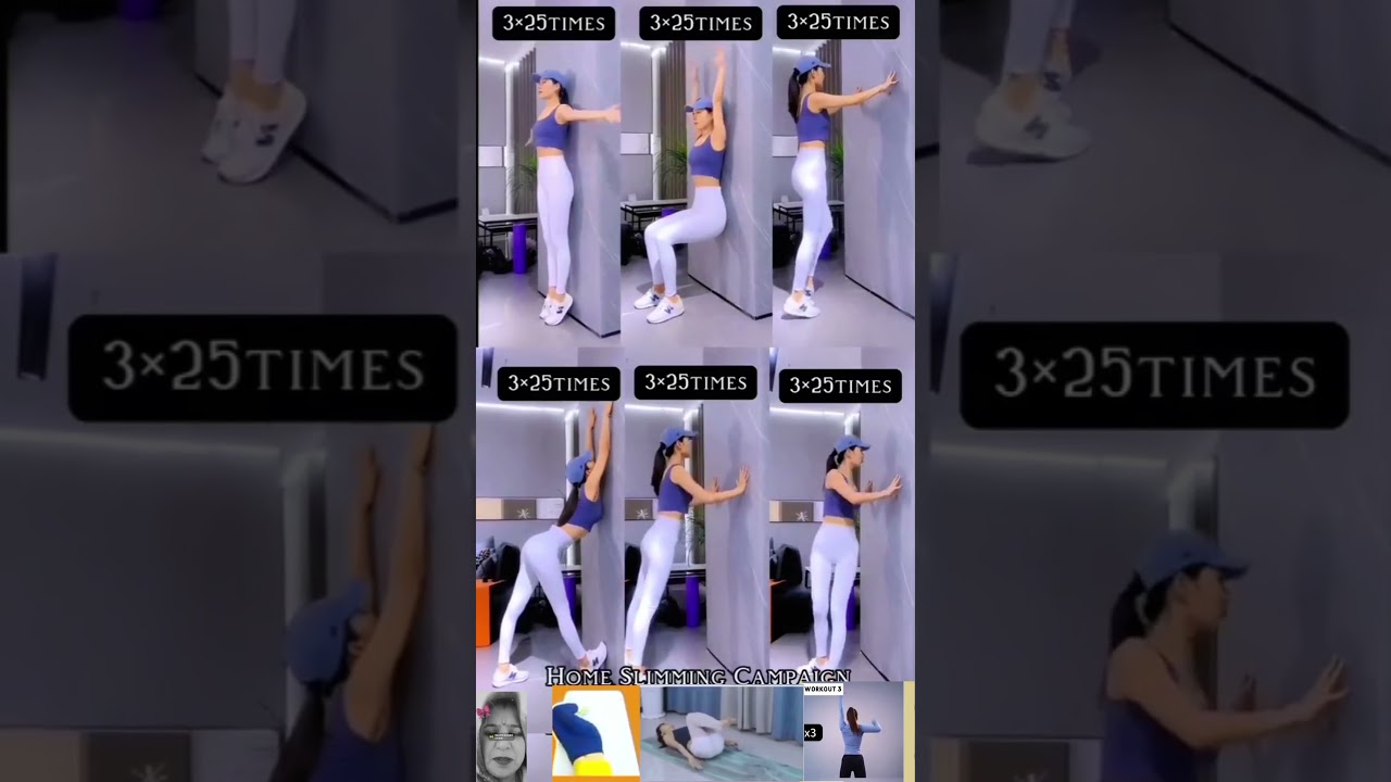 Full body fitness weightloss exercise athome