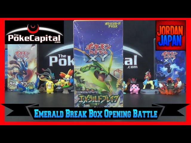 pokemon emerald break booster box Pack hvis der er noget vi mangler Pokmon TCG: Emerald Break Expansion