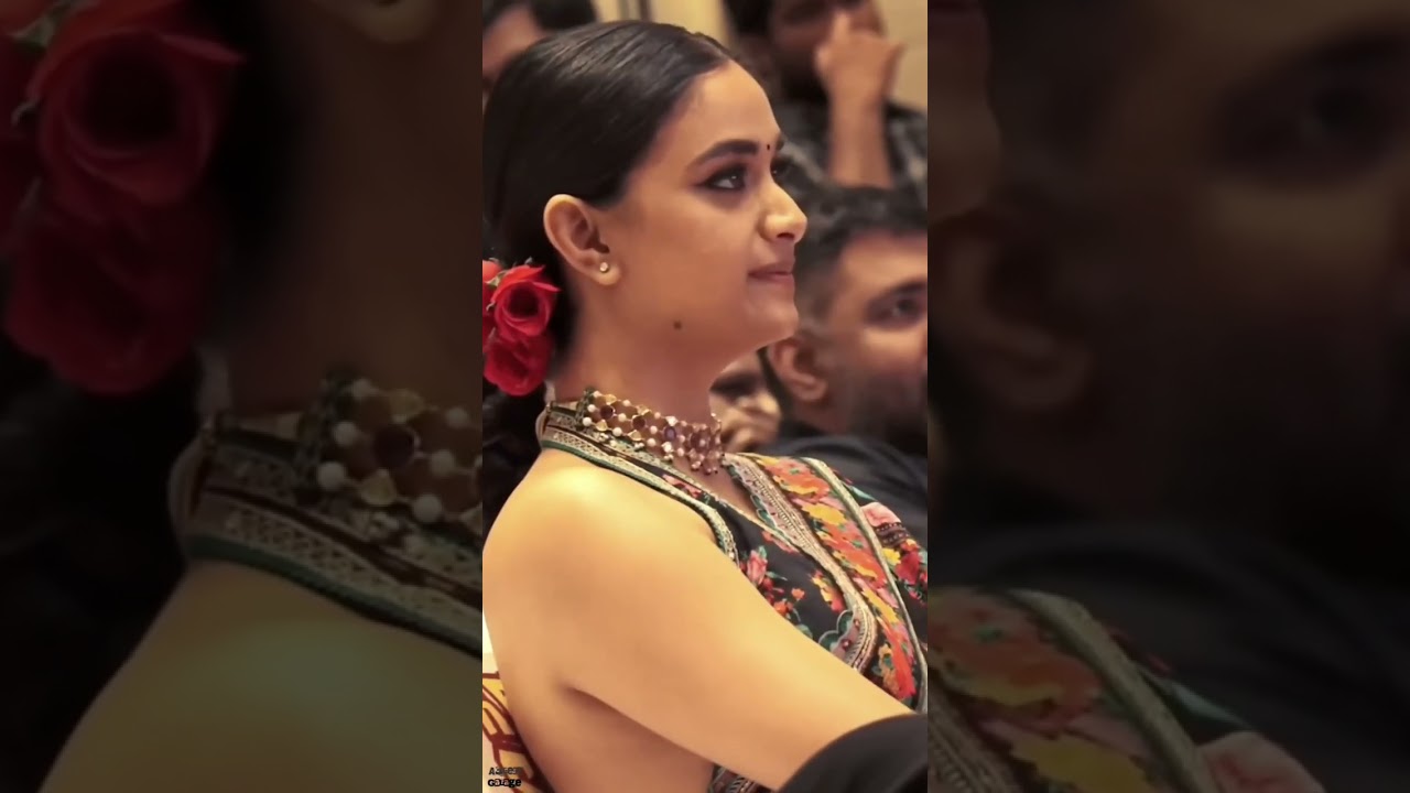 Keerthy Suresh hot in Raghu Thatha audio launch 