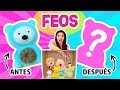 ¿QUE HAY en la CAJA? - Sacando y TRANSFORMANDO SQUISHIES FEOS - PARTE 1