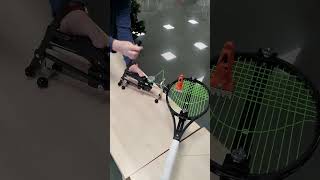 amazing racket stringing machine #tennis #tenis